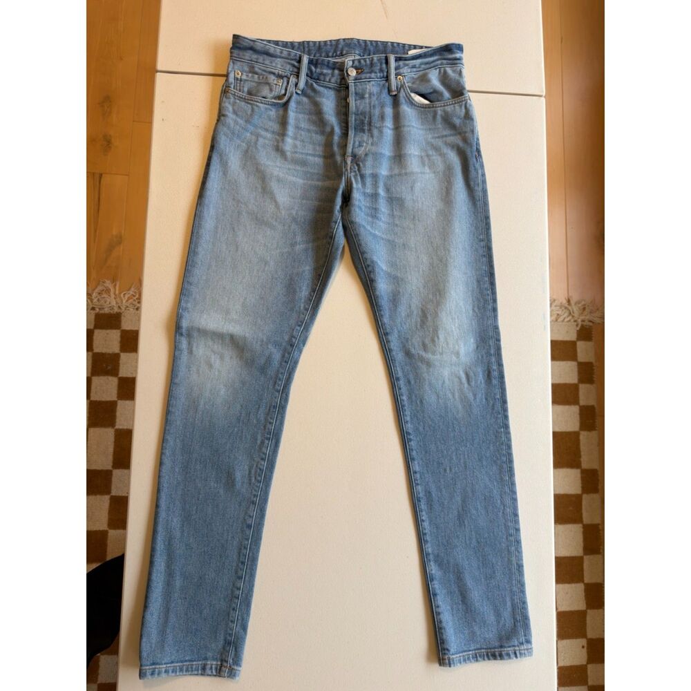 Buck Mason Maverick Slim Jeans - Light Wash